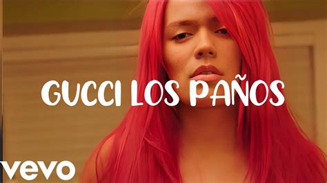 karol g gucci los paños lyrics english|gucci los panos lyrics english.